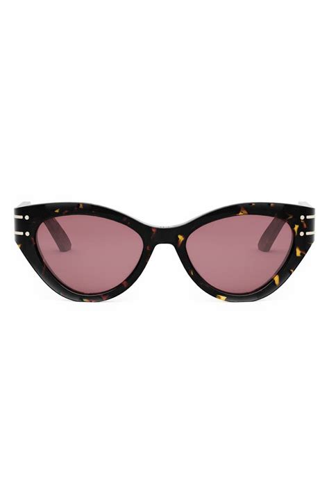 DIOR ‘DiorSignature B7I 52mm Cat Eye Sunglasses.